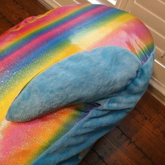 Spark Create Imagine Narwhal Whale /Unicorn 50" RARE LARGE Plush Stuffed Animal - Picture 3 of 8